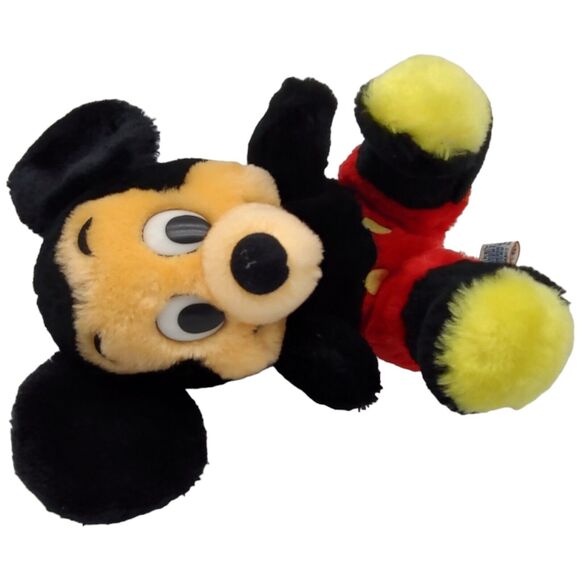 Vintage Walt Disney Mickey Mouse Bean Bags Plush w/Tags Handcrafted Stuffed Toy - Picture 7 of 13